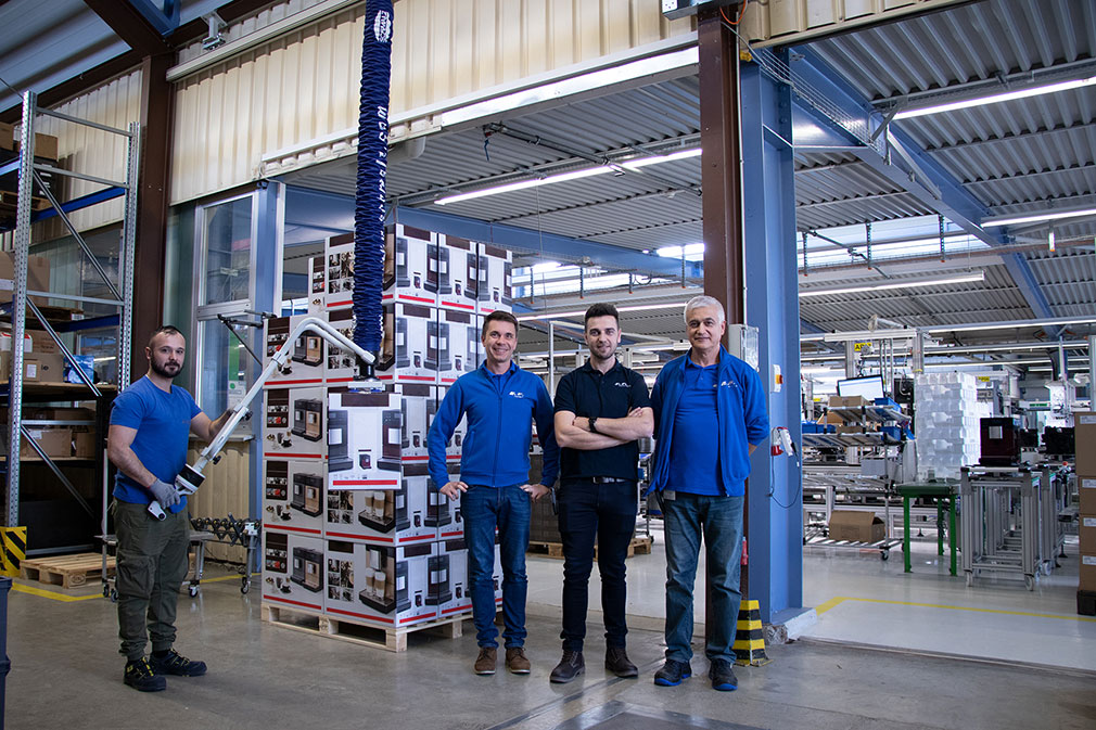 Bei Eugster/Frismag ist man rundum zufrieden mit dem Projekt.